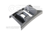 Zadný nosič saténový čierny