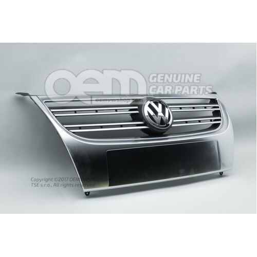 Mriežka chladiča čierna / chróm matný hodváb