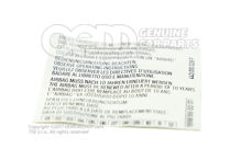 Štít. param. pre airbag s dátumom výmeny Štít. param. pre airbag s dátumom výmeny