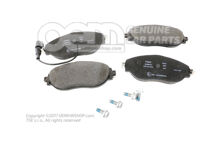 1 súprava brzd. obložení pre kotúčovú brzdu &#39;ECO&#39; JZW698151AT