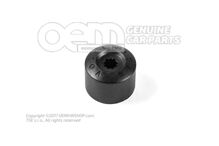 Skrutka s krytom - koleso saténová čierna (2)