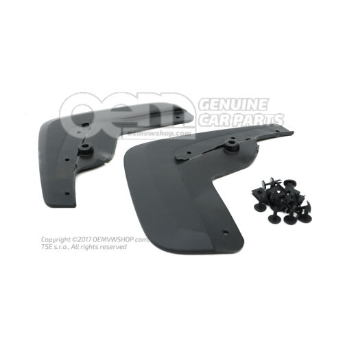 1 súprava lapačov nečistôt vľavo a vpravo