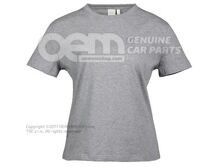 330084210A 573 T-shirt, S, ladies’, Grey Melange, Volkswagen Collection