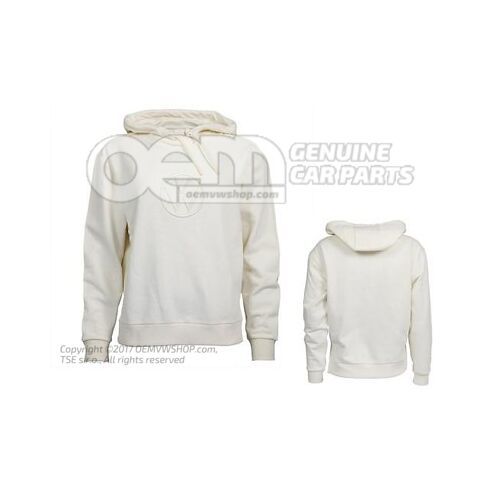 330084140D 084 Hooded sweatshirt, XL, ladies’, Snow White, Volkswagen Collection