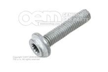 Upevňovacia skrutka oválnej hlavy s viacbodovou nástrčnou hlavou M8X35