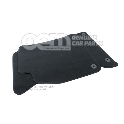 1 sada podložiek pre nohy duša (čierna)