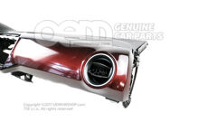 Prístrojová doska titánová čierna/flash červená (3)