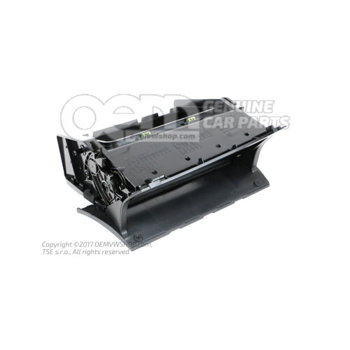 Odkladacia priehradka titánová čierna Volkswagen Golf 5G