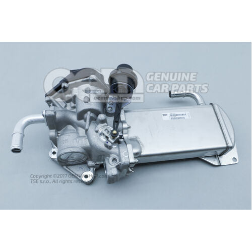 Chladič pre recirkuláciu výfukových plynov