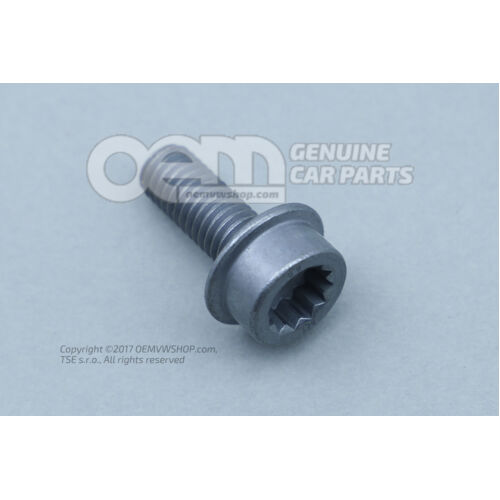 Skrutka s valcovou hlavou s vnútornou hlavou s vnútornou viacbodovou hlavou M8X20MM