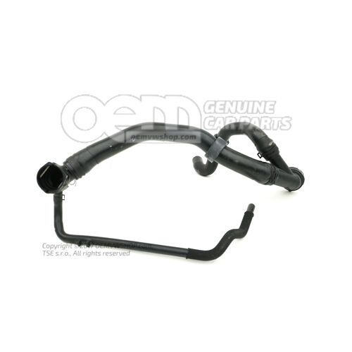 Hadica chladiacej kvapaliny s rýchlospojkou