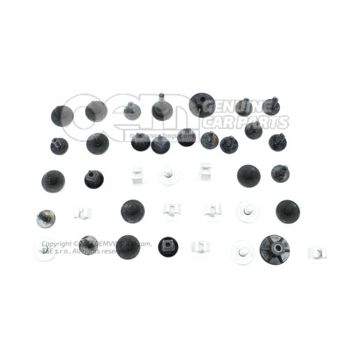 1 súprava upevň. dielov