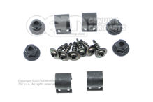 1 súprava upevňovacích dielov pre lapač nečistôt