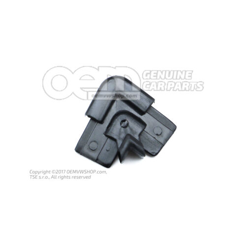 Ozdobná lišta rohového dielu pre sklo dverí