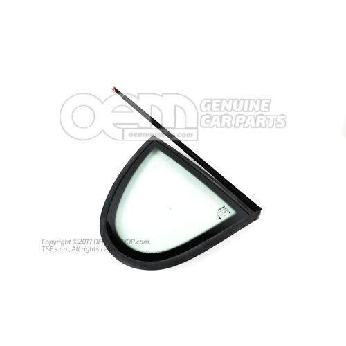 Bočné okno (pevné) aztécka žltá / bridlica