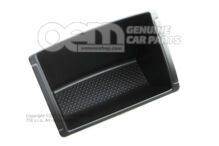 Vložka do odkladacej schránky saténová čierna