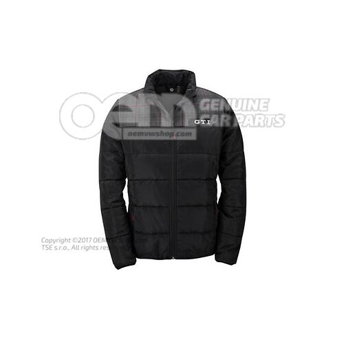 5HV084008C 041 Quilted jacket, L, men's, Black, GTI Collection