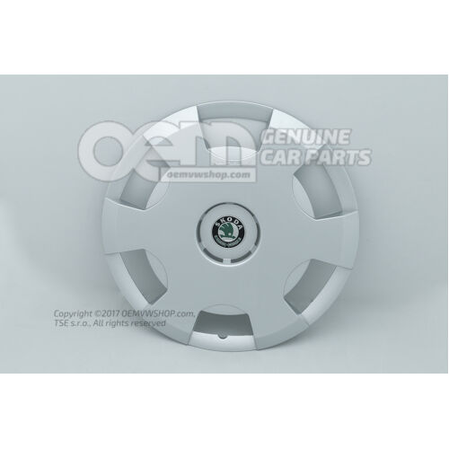 Ozdobné kryty kolies saténová čierna / žiarivý chróm