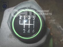 Hlavica rýchlost. páky (koža) s obkladom rých. páky (koža) cosmic zelená (2)