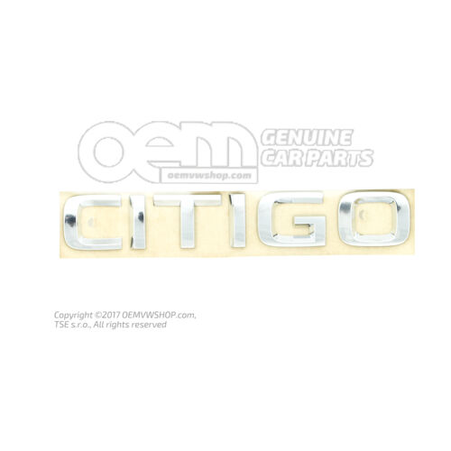 Nápis chróm Škoda Citigo 1S