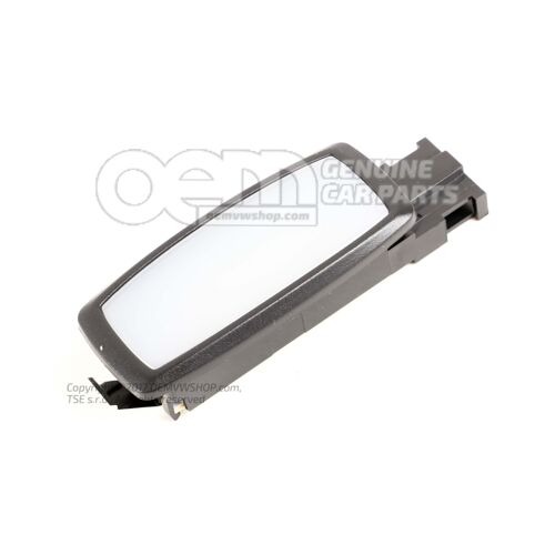 LED make-up svetlo saténové čierne