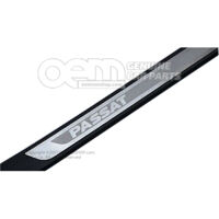 Prahová lišta s nápisom