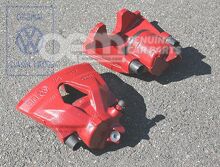 3A0615124A Volkswagen Golf červený kryt brzdového strmeňa bez brzdových doštičiek veľkosť 288x25mm predný pravý (1)