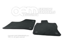 1 sada podložiek pre nohy duša (čierna)