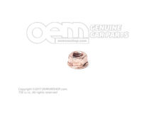 Šesťhranná matica s nákružkom samosvorná M8