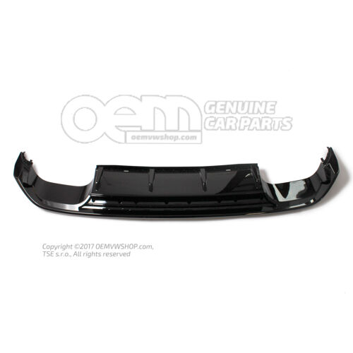 Zadný difúzor čierna