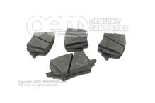 1 sada brzdových doštičiek pre kotúčovú brzdu 3WA698451