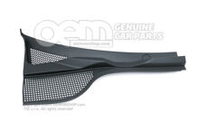 Deflektor vody saténový čierny