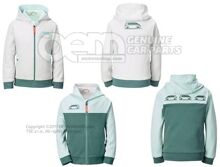 1T3084062C 92F reversible jacket, 140/146, children's, Petrol/Light Grey/Mint, ID. Buzz collection