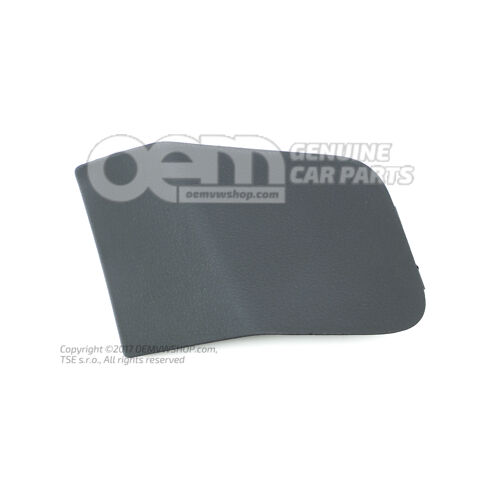 Inšpekčný kryt titánový čierny