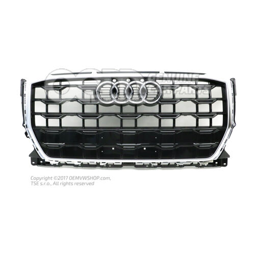 Maska chladiča tmavá chróm. lesklá/hliníková 81A853651HRN4