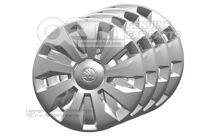 1 sada krúžkov na ozdobné kryty kolies 6VA071455