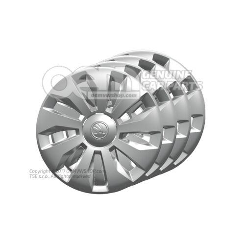 1 sada krúžkov na ozdobné kryty kolies 6VA071455