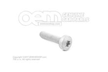 Skrutka s šesťhrannou hlavou s plochou hlavou M6X28