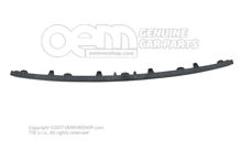 Ozdobná lišta nárazníka saténová čierna Škoda Superb 3T