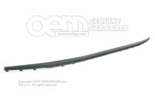 Spojler saténový čierny