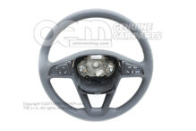 Multifunkčný volant čierny