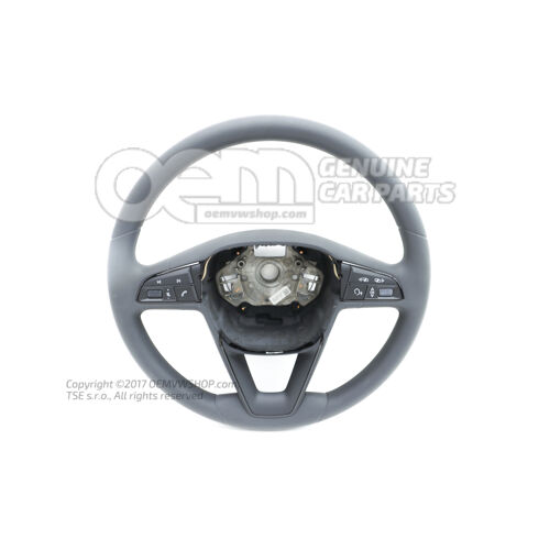 Multifunkčný volant čierny