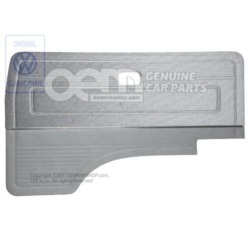 Výplň dverí sivá modrá