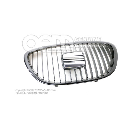 Maska chladiča čierna Seat Leon 1P