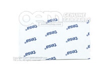 Štítok 'olej podľa VW normy' 8W0010560 (1)