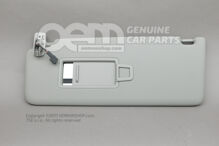 Slnečná clona s osvetleným zrkadlom a krytom shetlandského Volkswagenu Teramont 3C