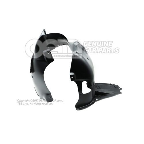 Plast krytu podbehu kolesa