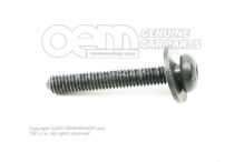 Skrutka s oválnou hlavou s šesťhrannou hlavou (kombi) M6X40 (2)