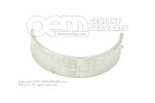 Kryt ložiska kľukového hriadeľa červený