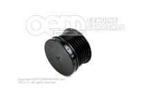 Remenica na rebr. kl. rem. s voľnobehom a ochranným krytom (1)